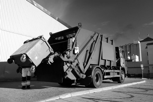 Carshalton flat clearance team in action