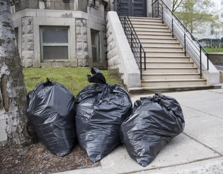 Satisfied customers after house clearance