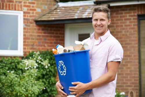 Eco-friendly disposal practices for flat clearance